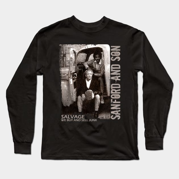 sanford and son retro version Long Sleeve T-Shirt by HighRollers NFT